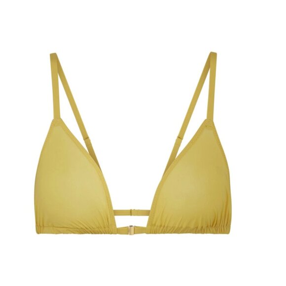 SKIMS Yellow Jelly Sheer Triangle Bralette - Picture 3 of 8